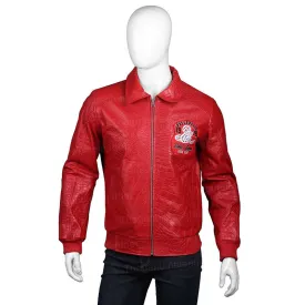 1978 Soda Club Pelle Pelle Red Leather Jacket