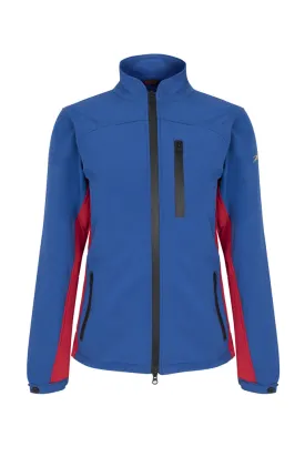 Adults Softshell Jacket - Royal Blue and Red