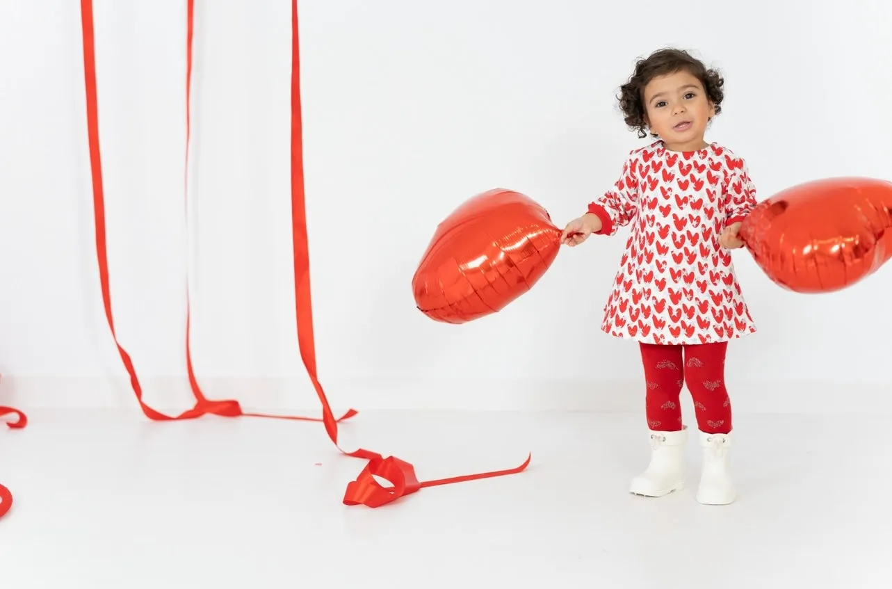 Agatha Ruiz De La Prada 7222 - Red Dress with Matching Tights