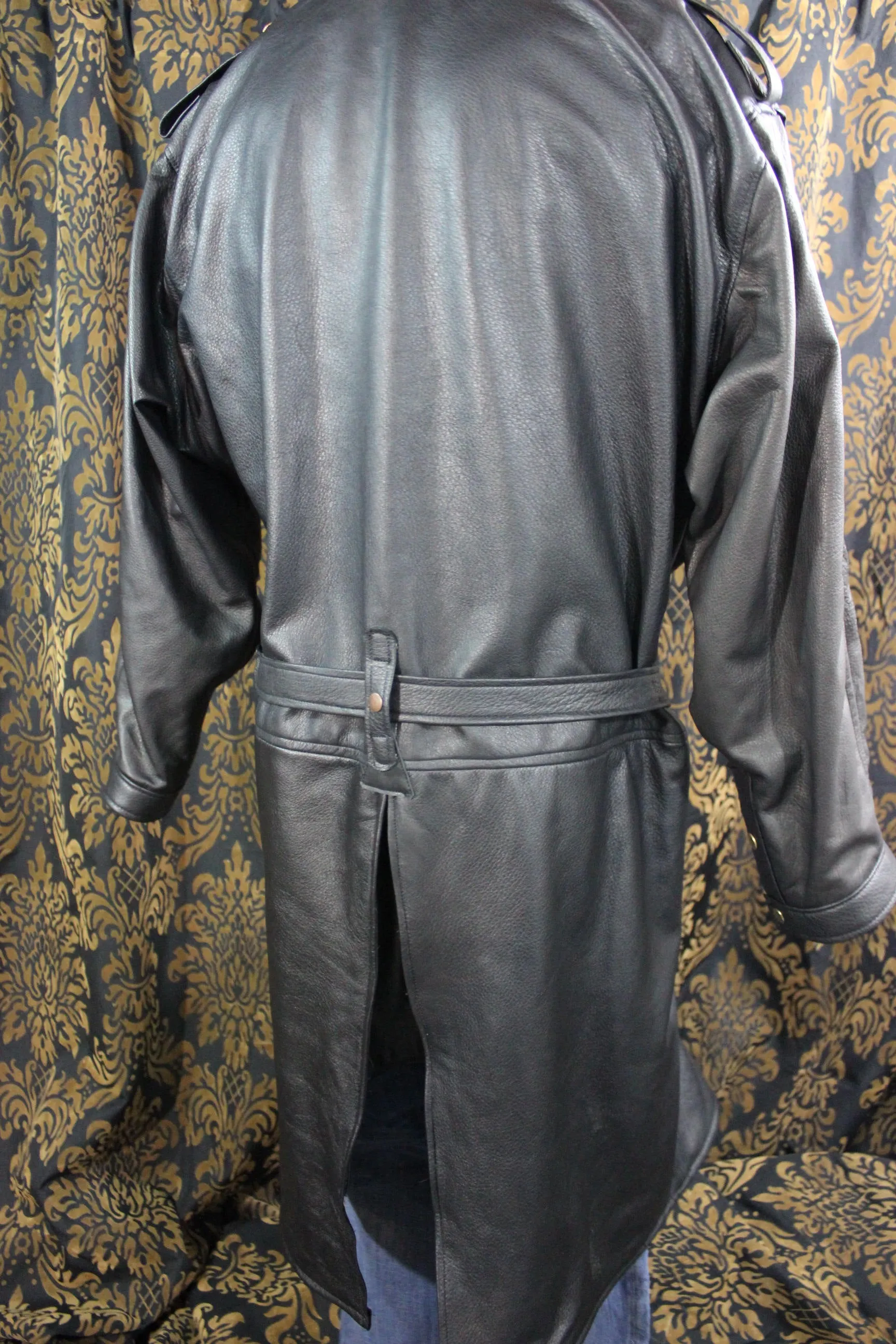 Amazing Custom Deerskin TrenchCoat