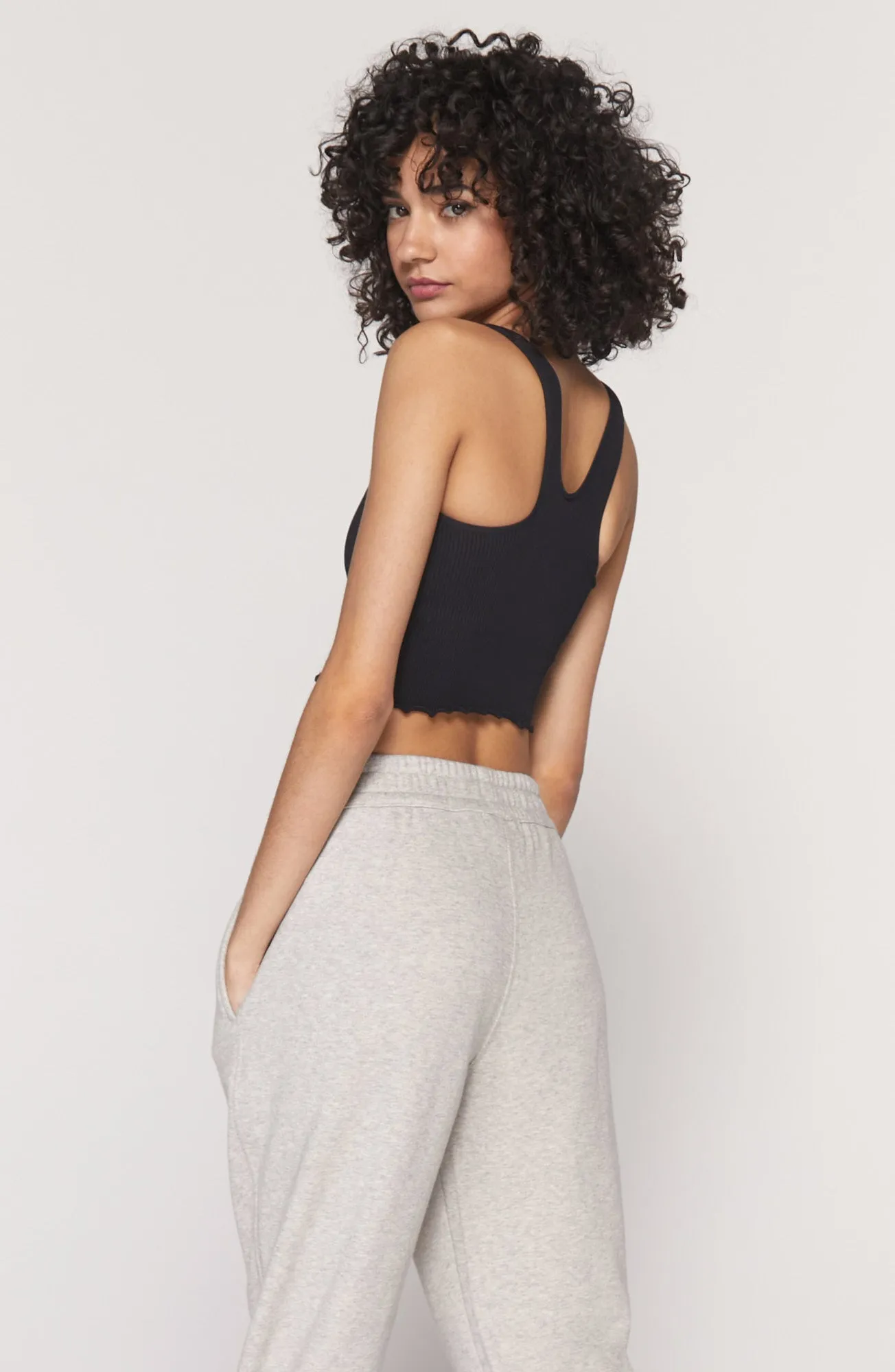 Amor Seamless Crop Tank