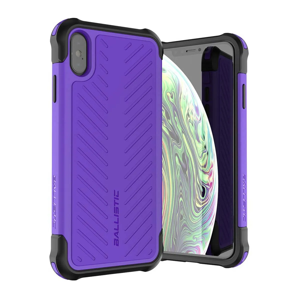 Ballistic Tough Jacket Series For iPhone XS Max - Purple