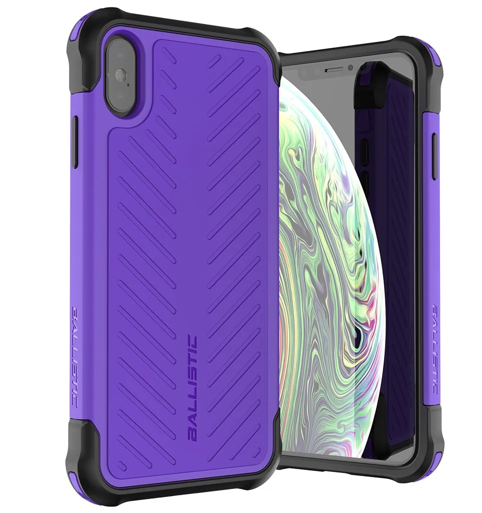 Ballistic Tough Jacket Series For iPhone XS Max - Purple