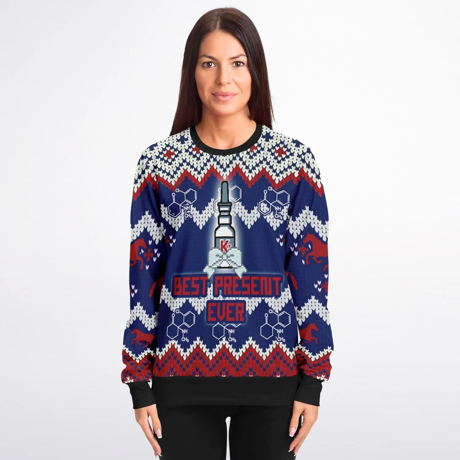 Best Present K Spray Ugly Christmas Sweater