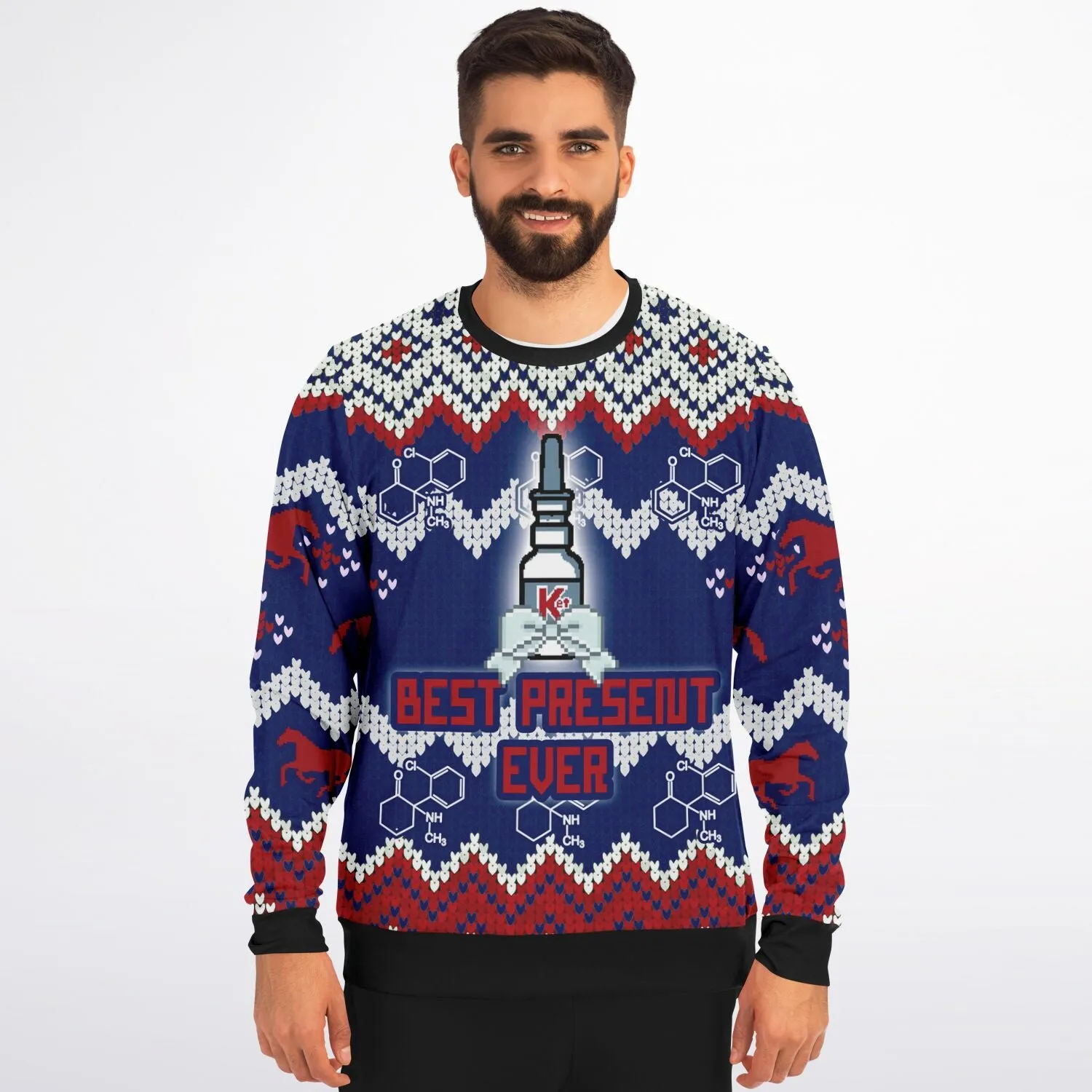 Best Present K Spray Ugly Christmas Sweater