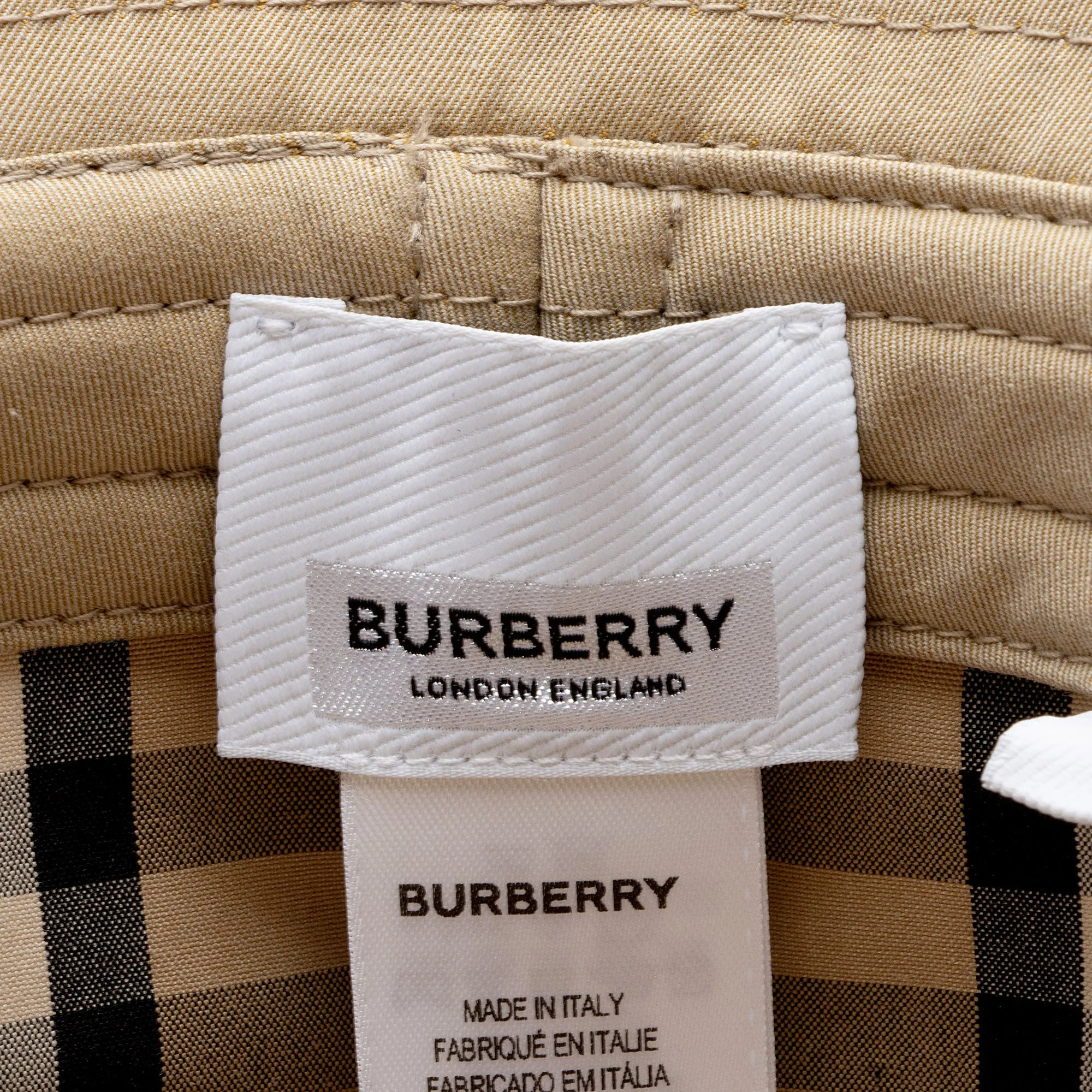 Burberry Cotton Bucket Hat