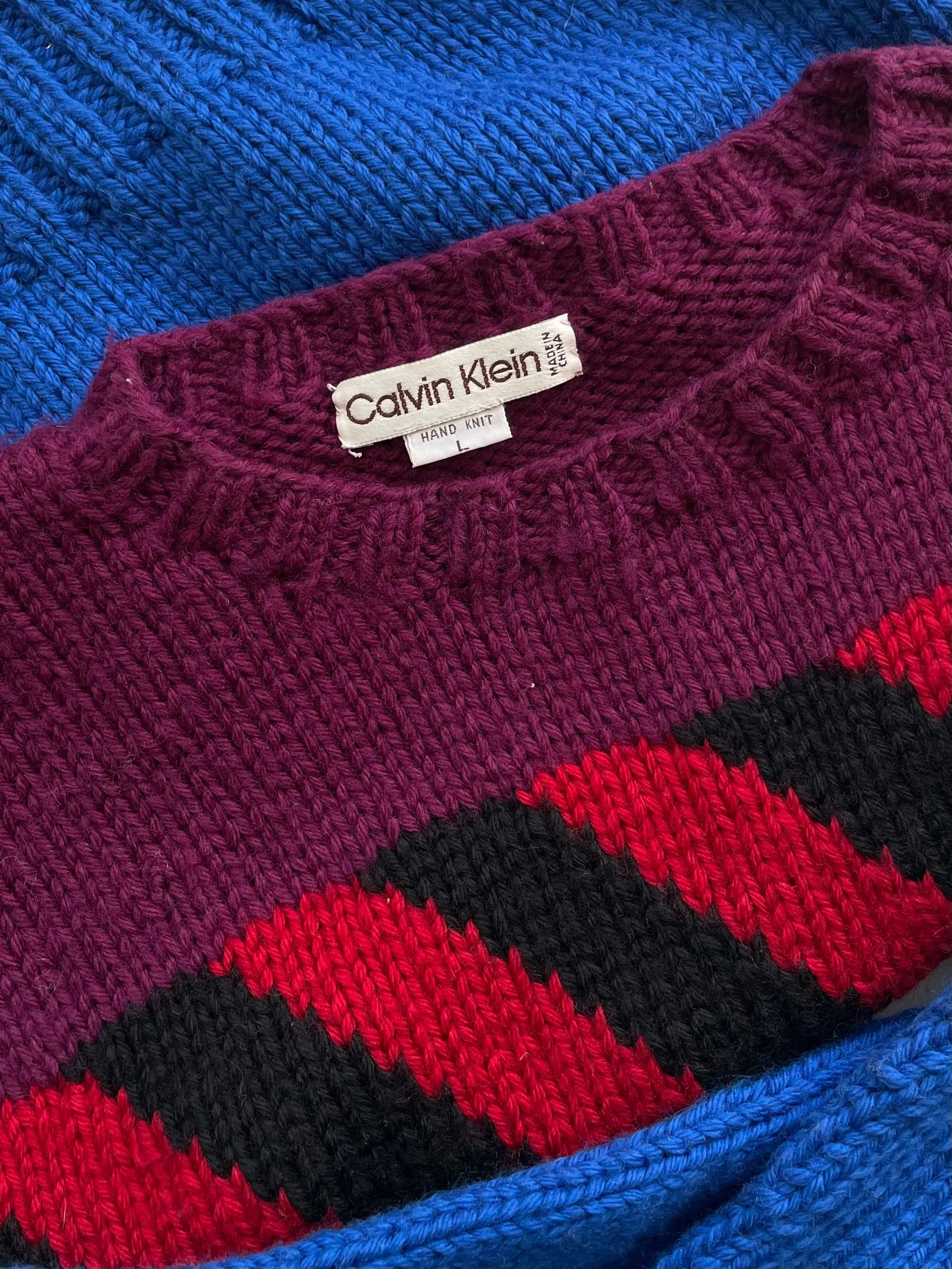 Calvin Klein Wool Sweater | 1980s