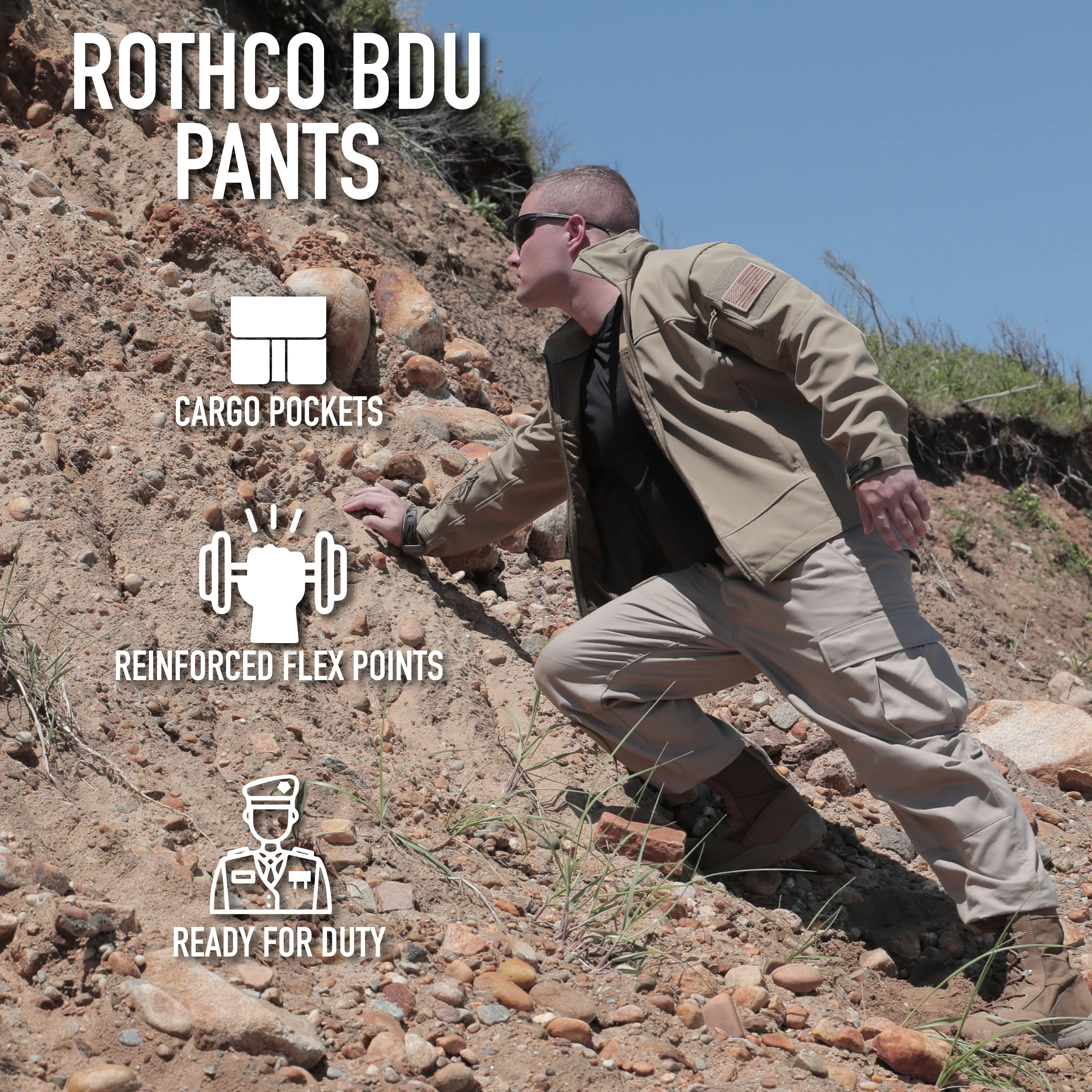 Camo Tactical BDU Pants