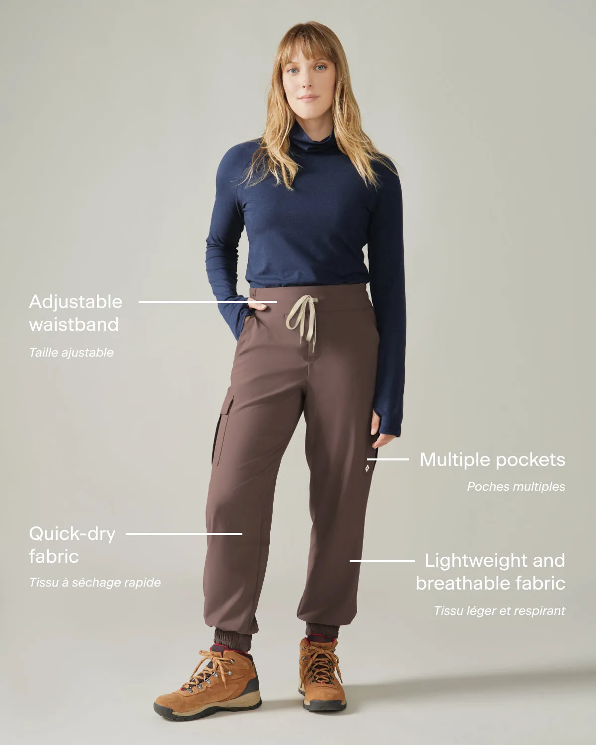 Cap Trinité Cargo Pant - River Stone