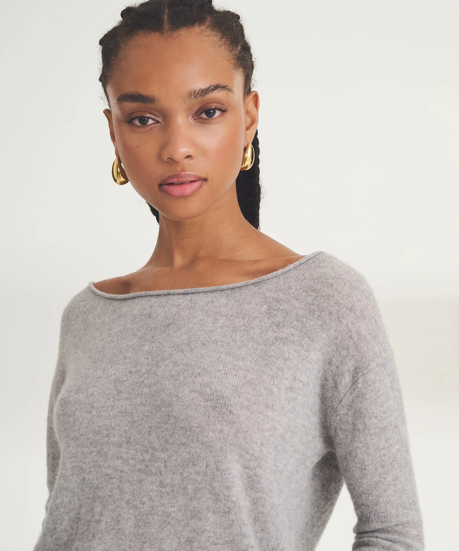 Cashmere Boatneck Sweater