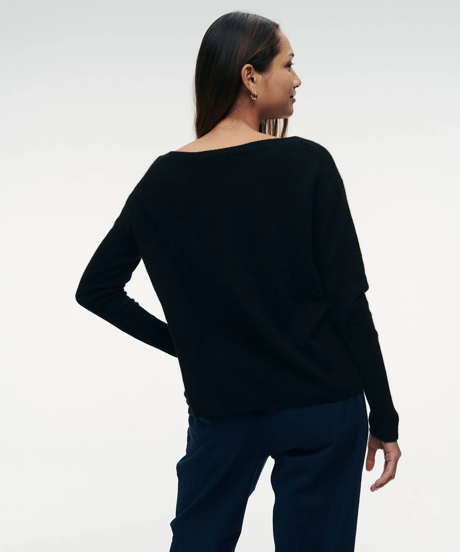 Cashmere Boatneck Sweater