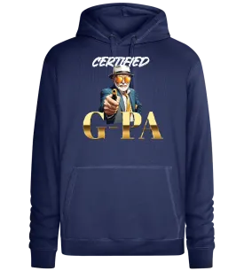 Certified Gpa Design - Premium unisex hoodie