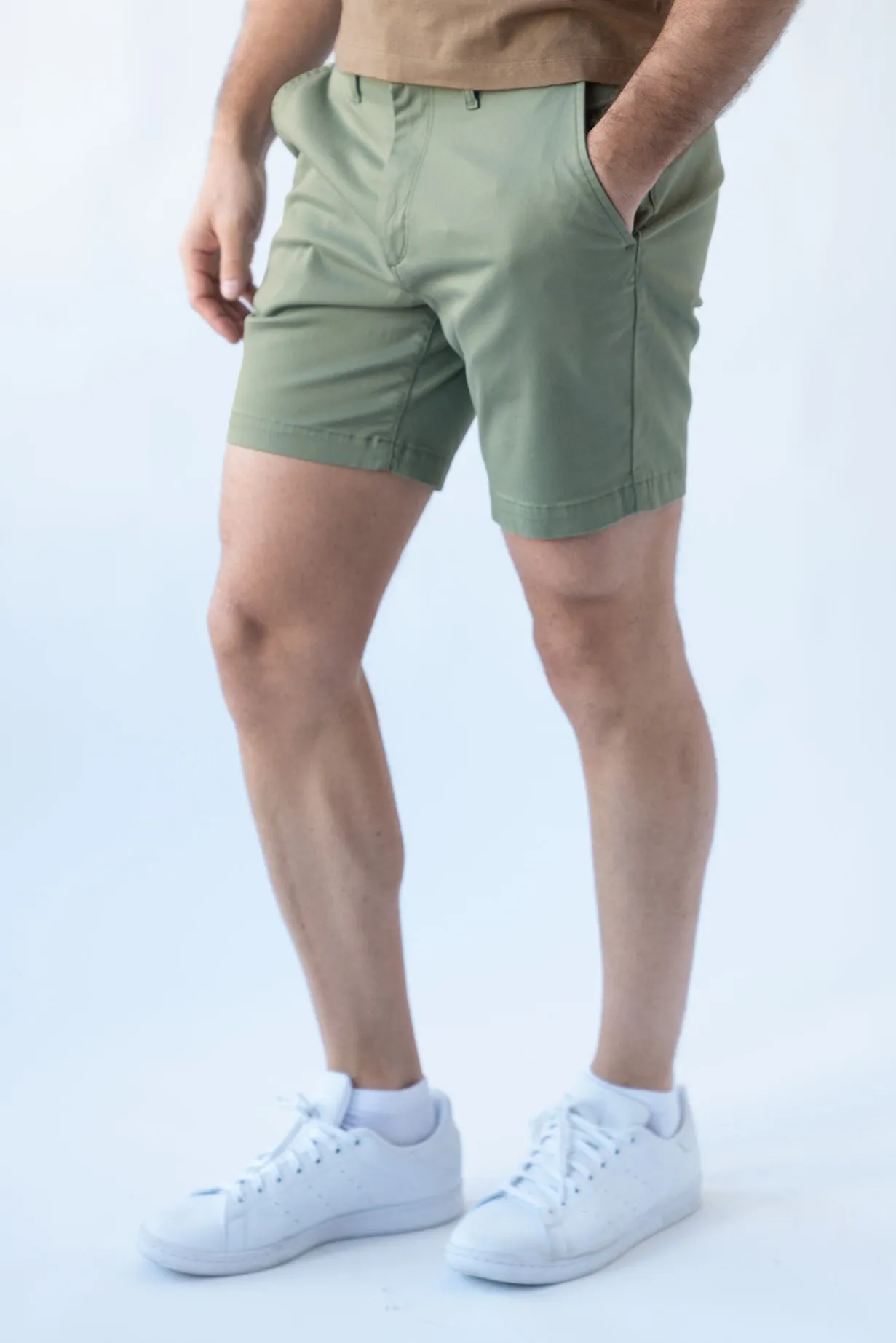 Chino Short 7" - Sea Spray