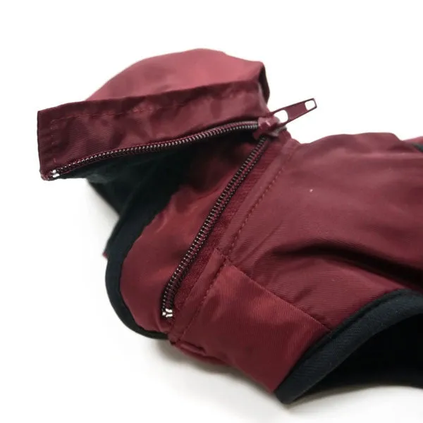 Classic Trench Coat For Dogs - Maroon