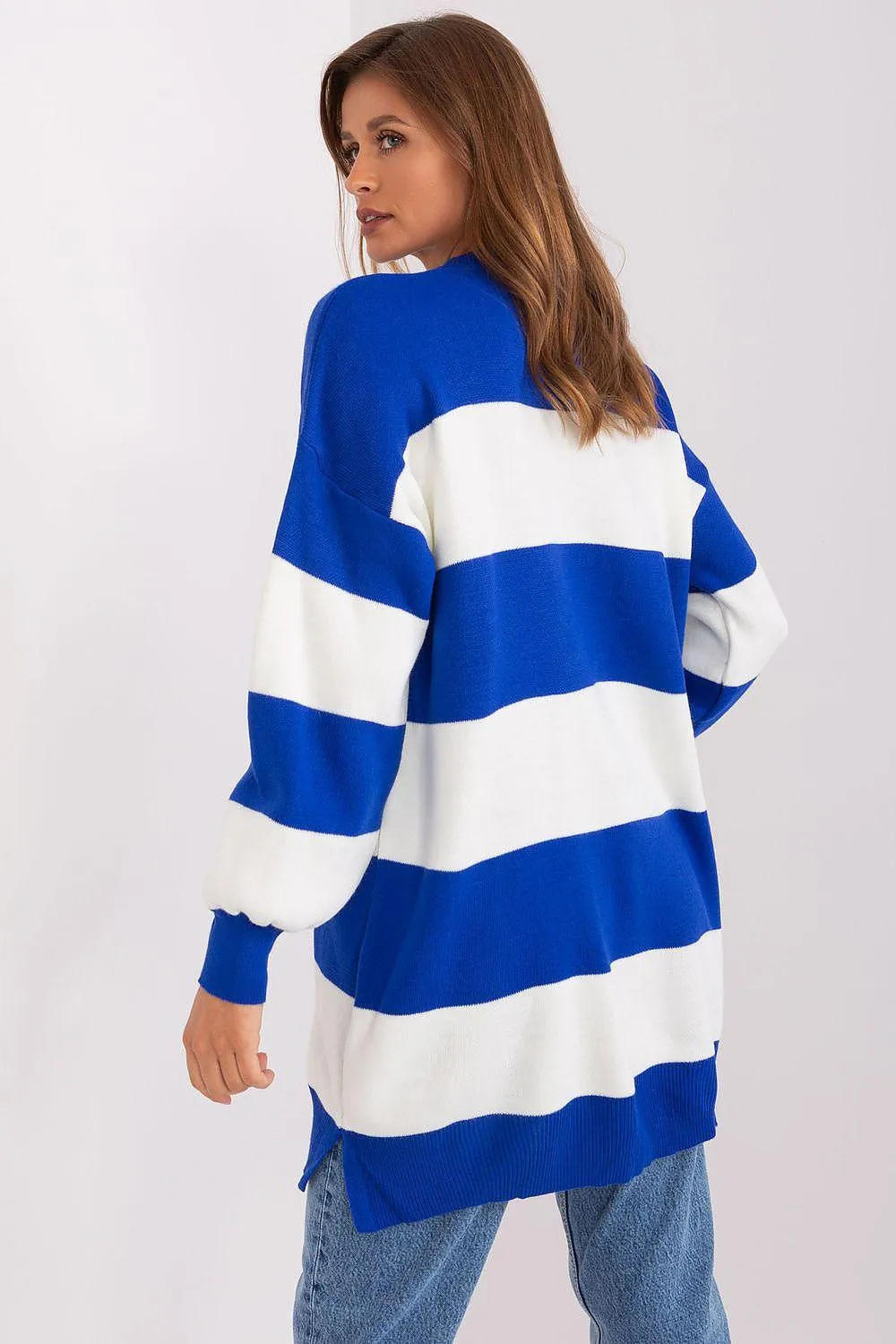 Cozy Chic Striped Acrylic Sweater - A Versatile Wardrobe Staple