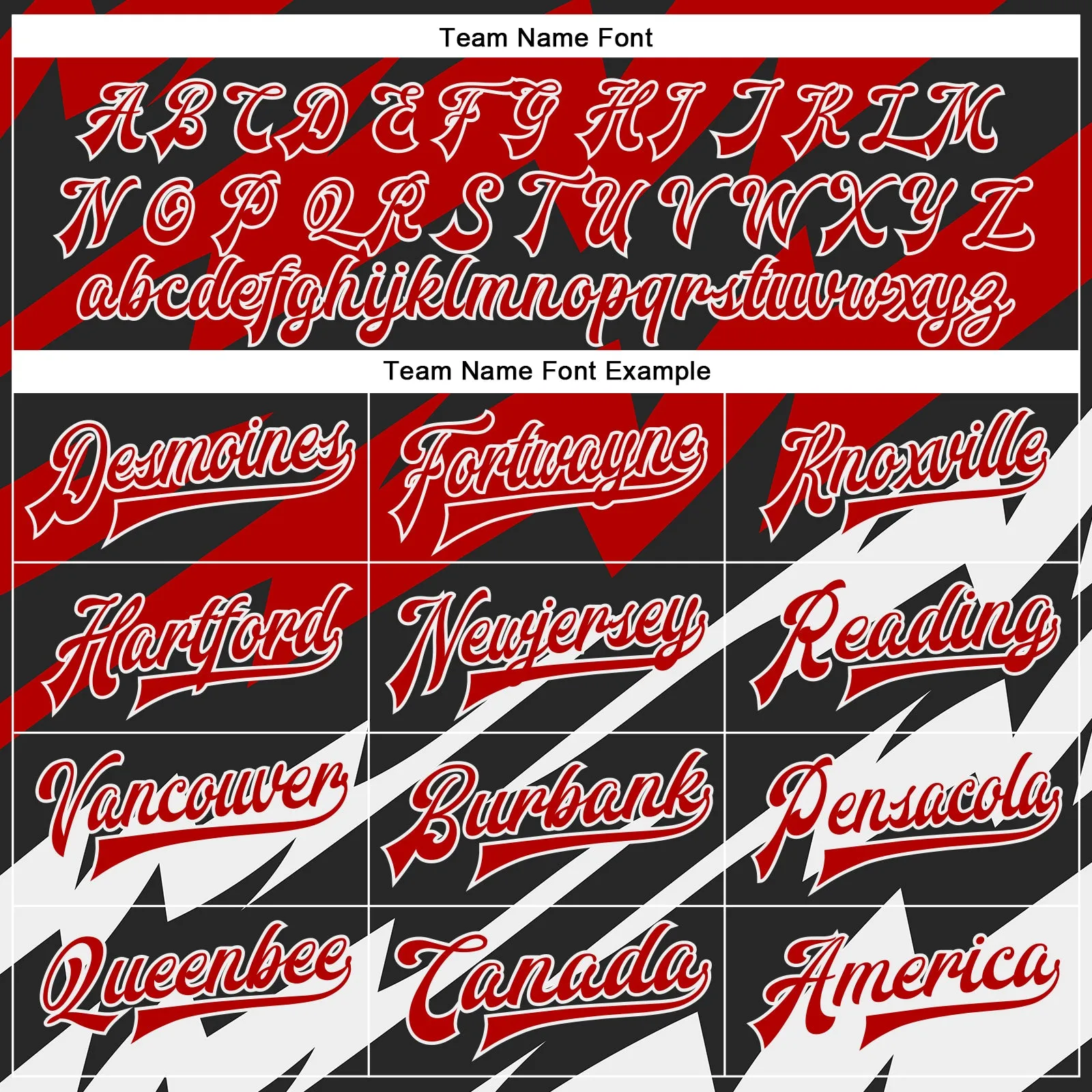 Custom Red Black-White Lightning 3D Pattern Design Bomber Full-Snap Varsity Letterman Jacket