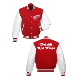 Detroit Red Wings Varsity Jacket