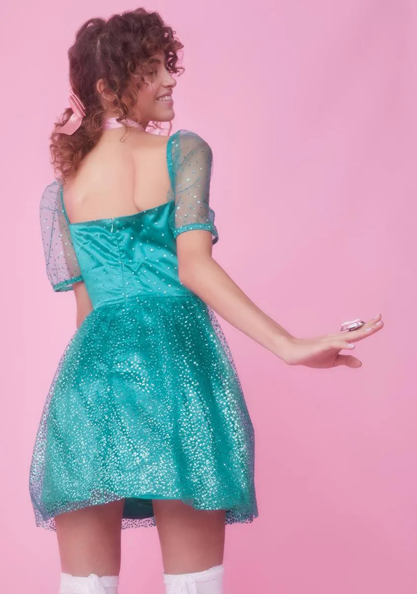 Diamonds Are Forever Babydoll Dress