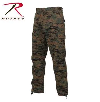 Digital Camo Tactical BDU Pants