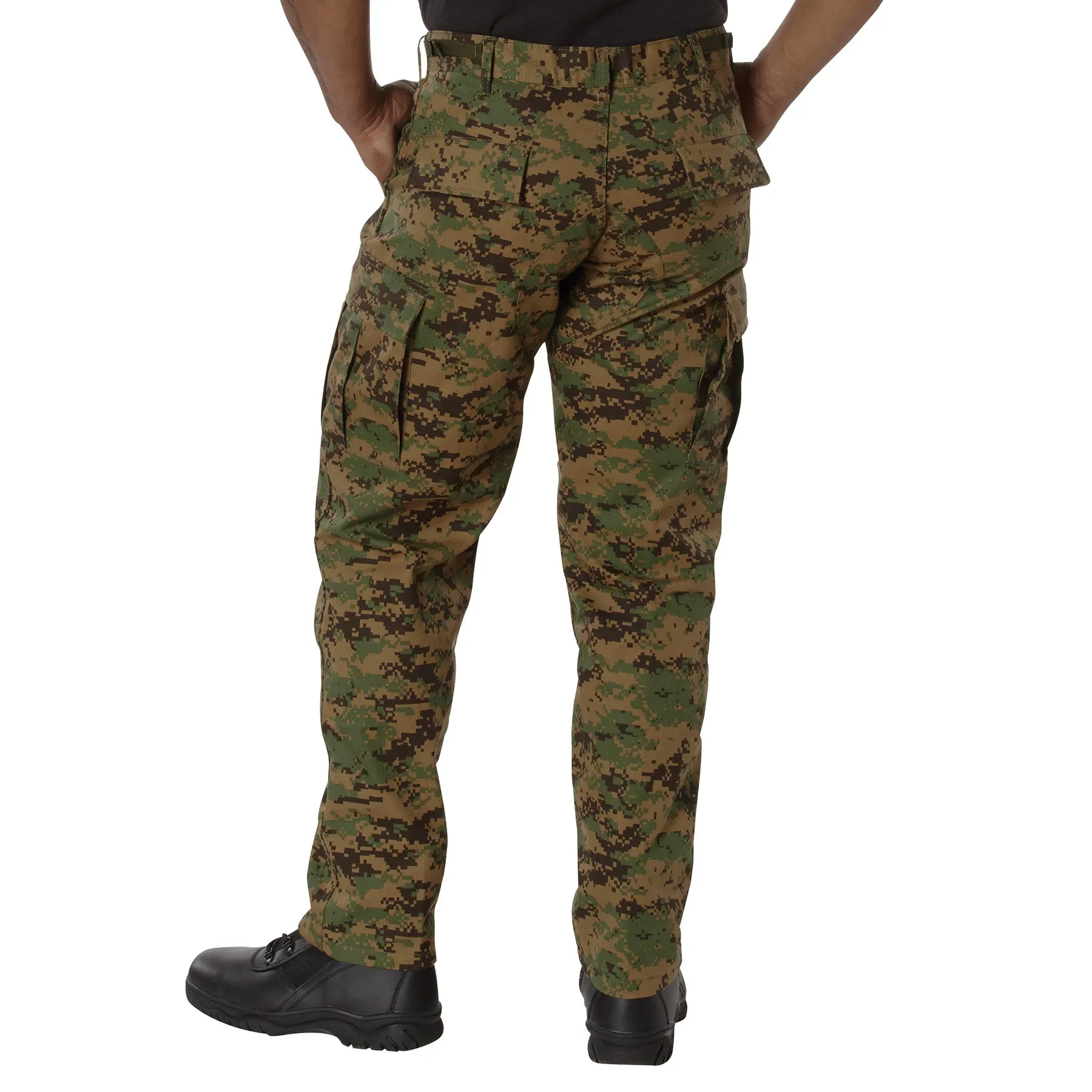 Digital Camo Tactical BDU Pants