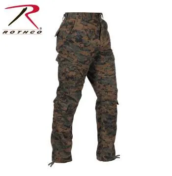 Digital Camo Tactical BDU Pants