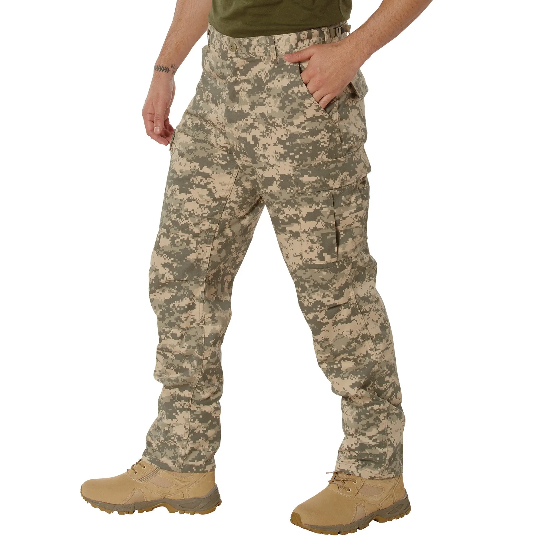 Digital Camo Tactical BDU Pants