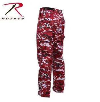 Digital Camo Tactical BDU Pants