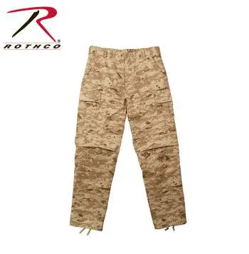 Digital Camo Tactical BDU Pants