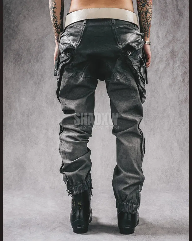 Distressed Cargo Pants