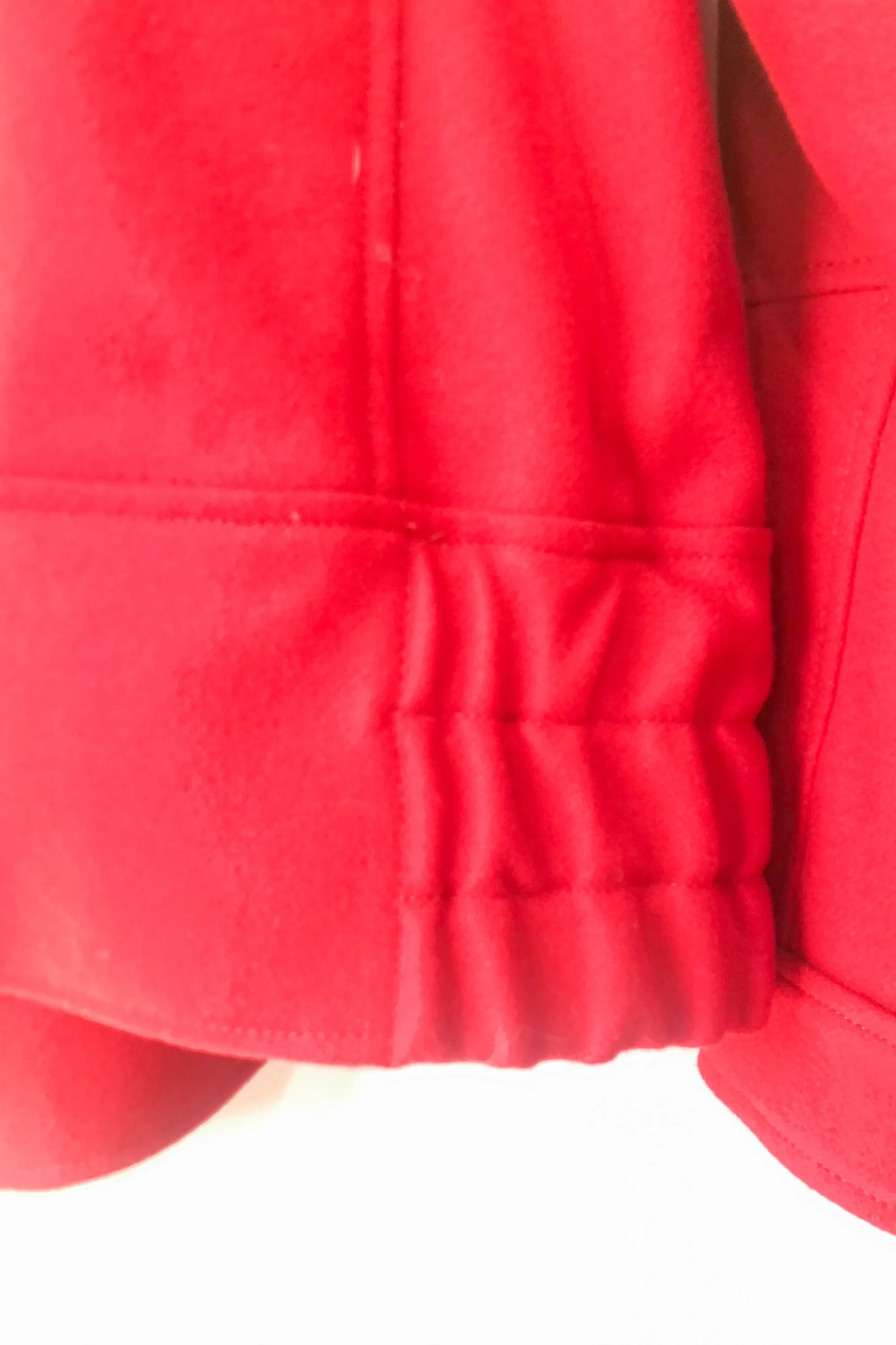 DKNY Red Wool Jacket