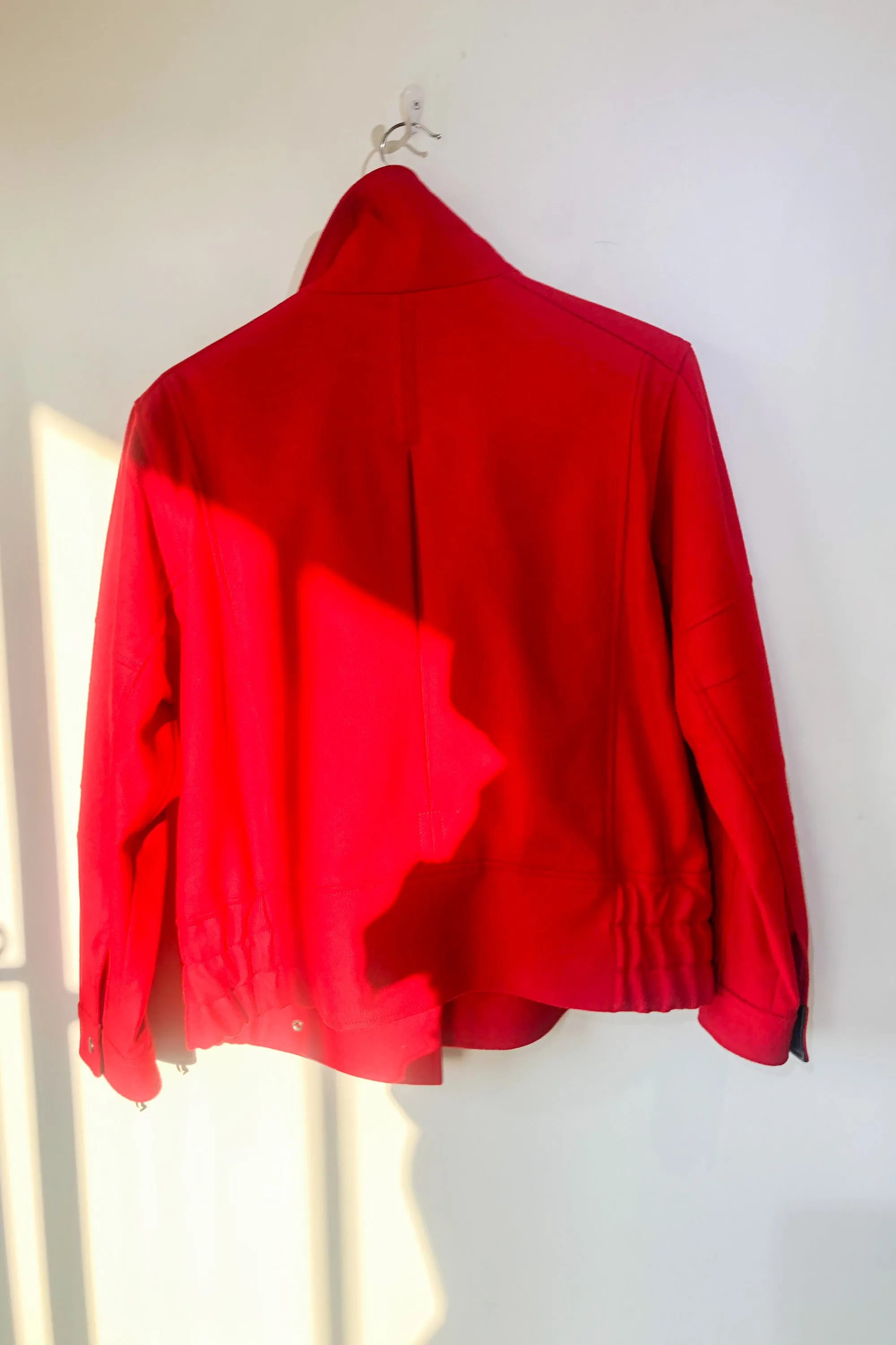 DKNY Red Wool Jacket