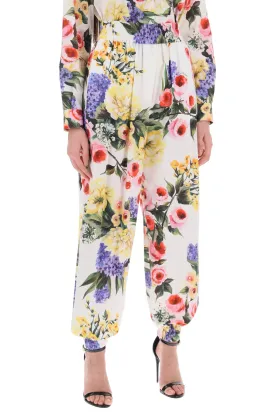 Dolce & gabbana rose garden harem pants