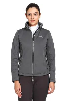 EQUINE COUTURE LADIES BECCA SOFT SHELL JACKET WITH FLEECE