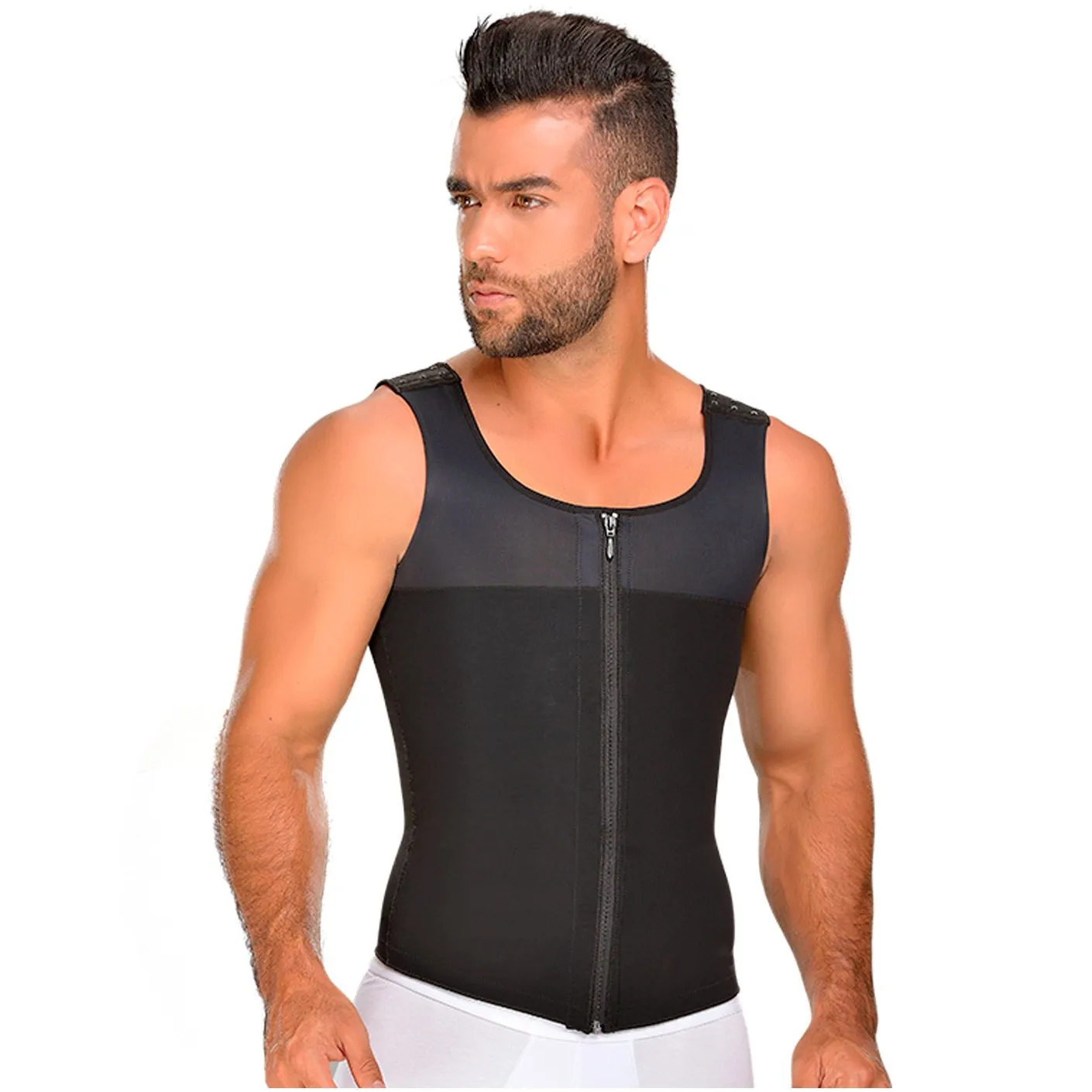 Fajas MYD 0760 | Compression Tank Top Mens Shapewear Slimming Vest