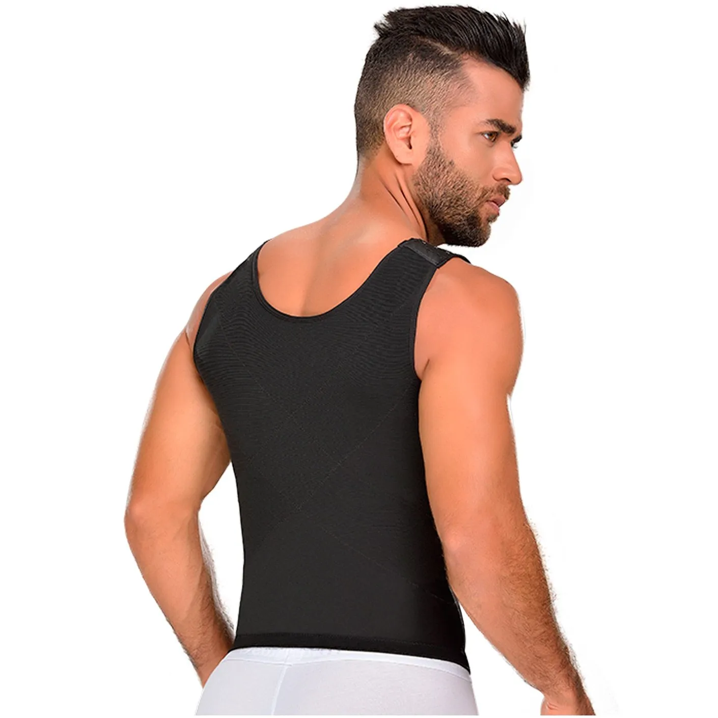 Fajas MYD 0760 | Compression Tank Top Mens Shapewear Slimming Vest