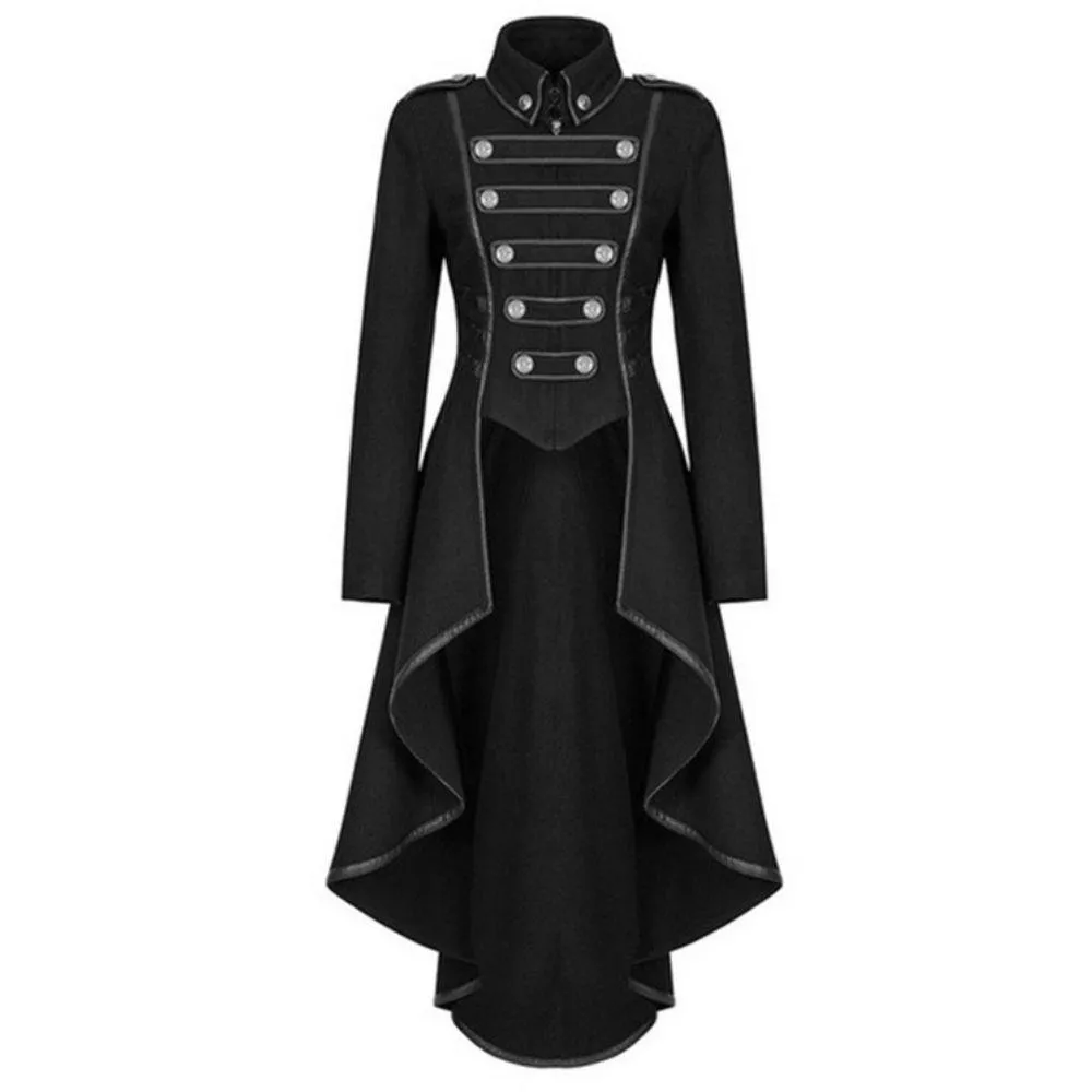 Gothic Military Trench Coat