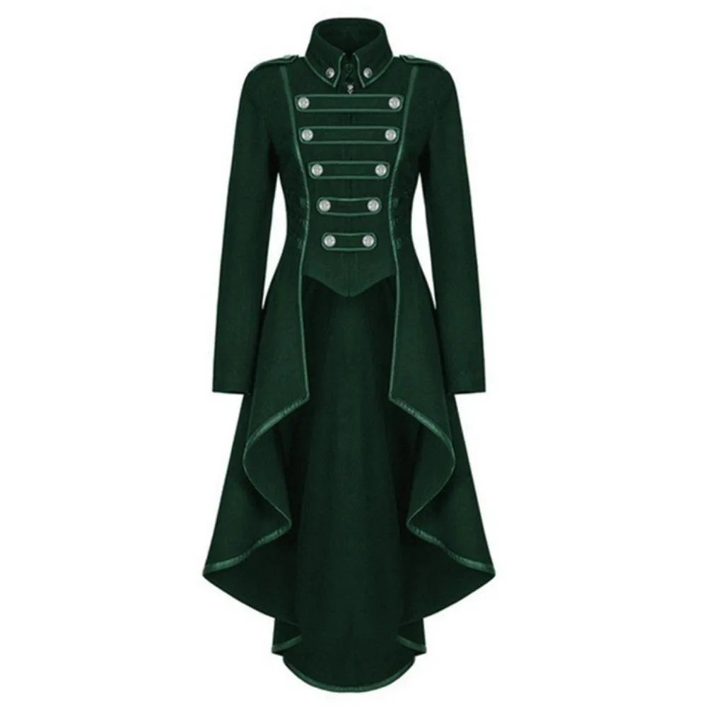 Gothic Military Trench Coat