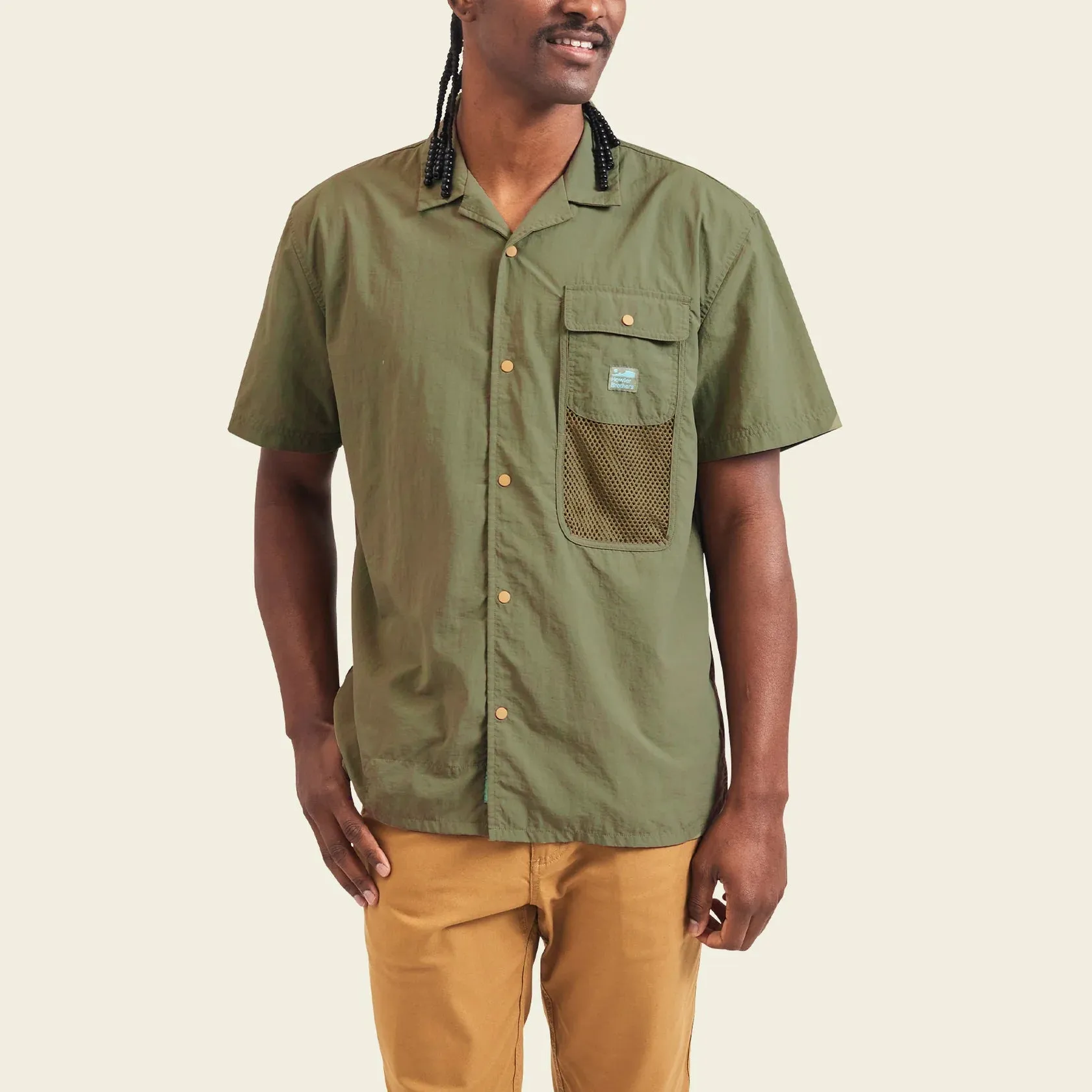 Howler Brothers Forager Utility Shirt - Olive