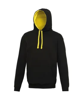 Jet Black/Sun Yellow - Varsity hoodie