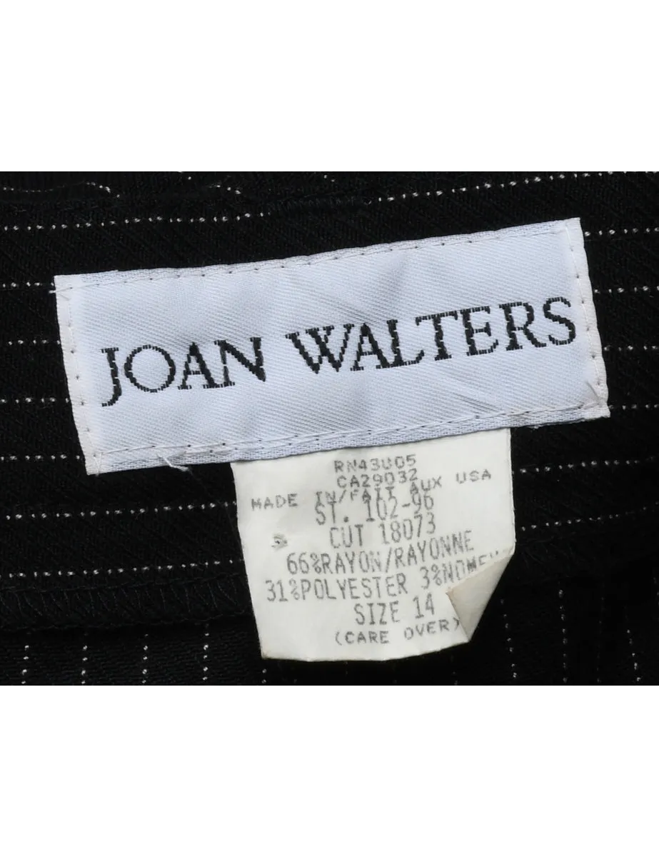 Joan Walters Pinstriped Trousers - W31 L30