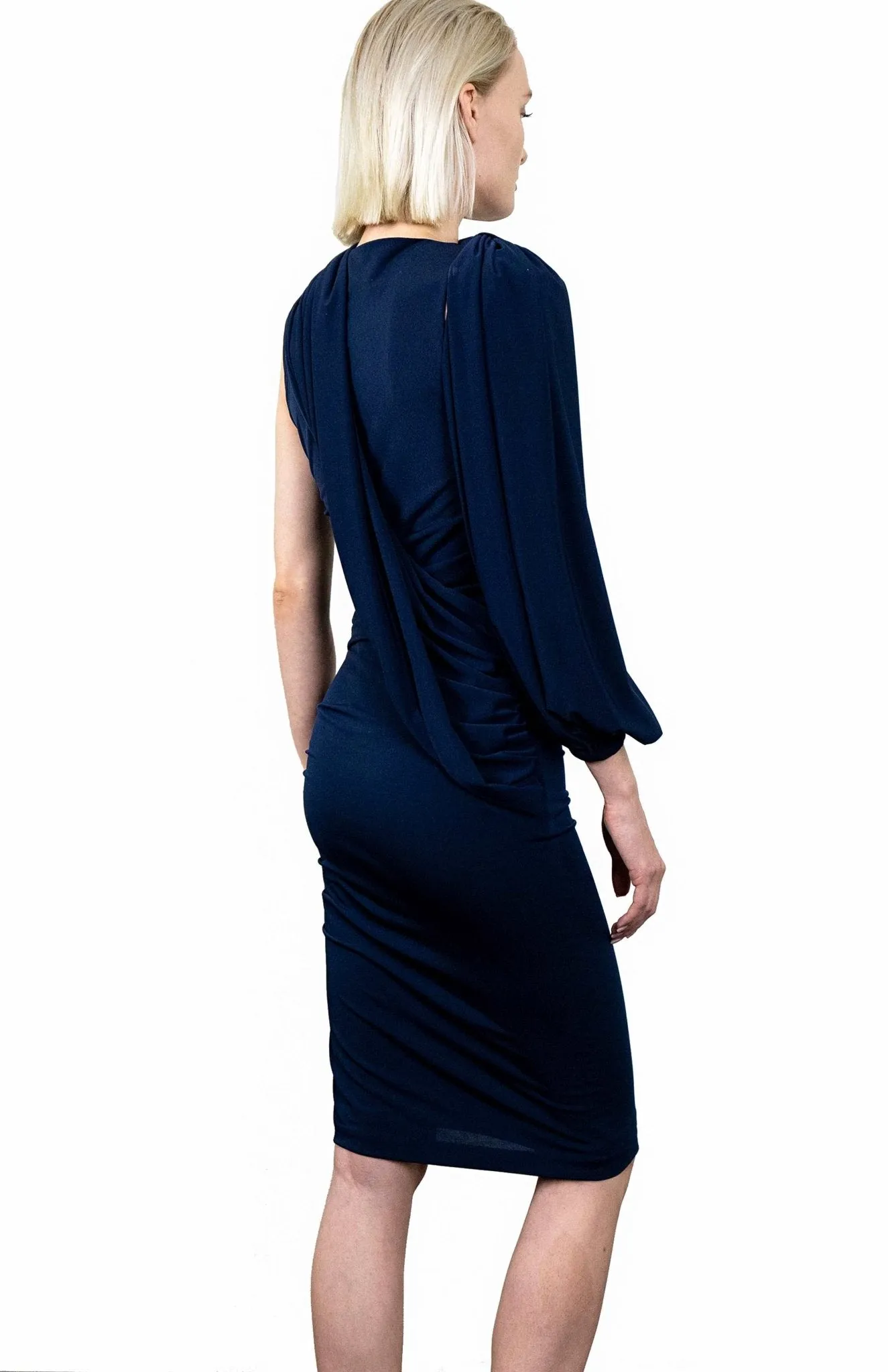 Karyatis | Timeless Chic: Draped Jersey Dress