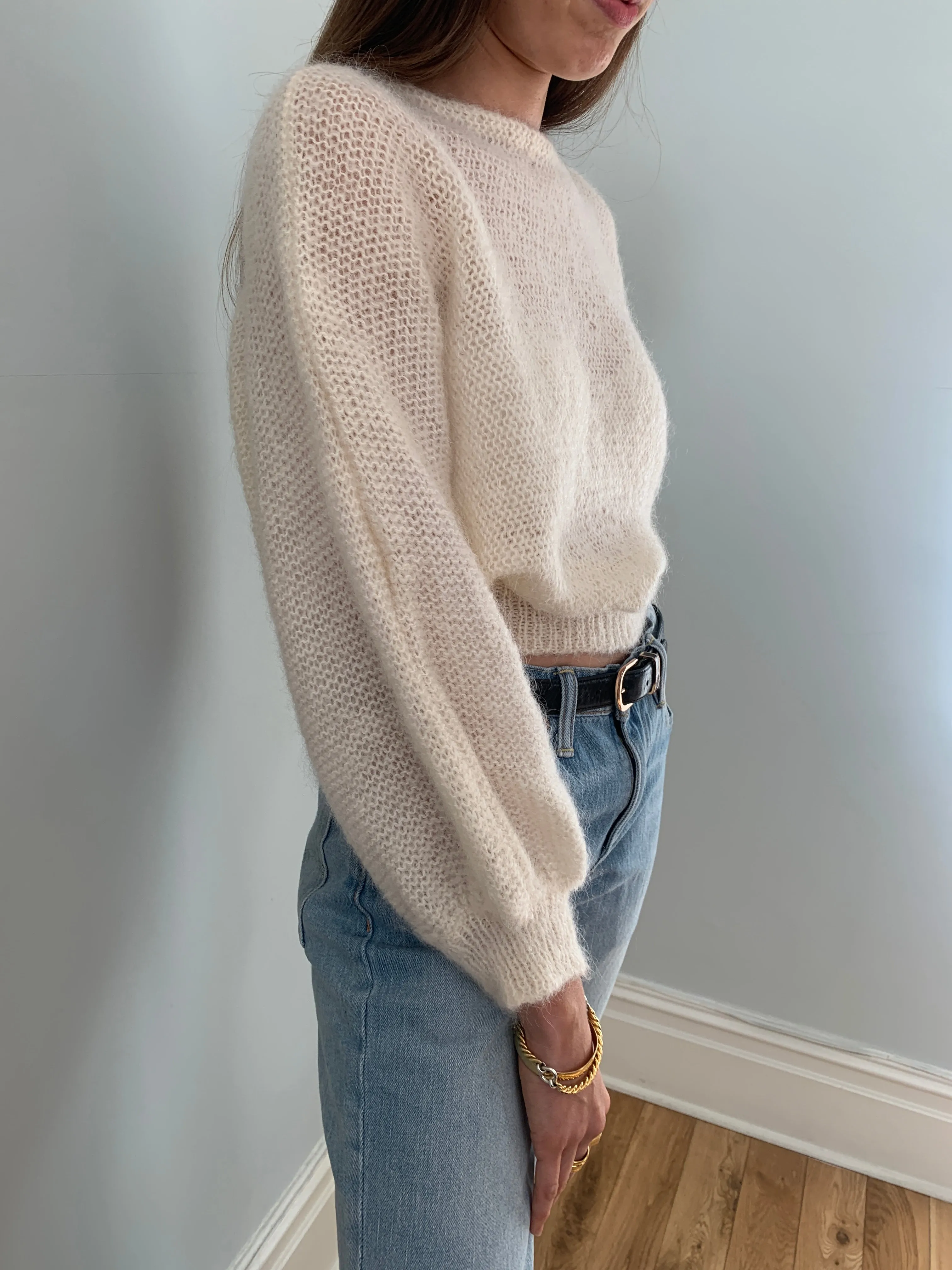 Liberty of London 1980's Mohair Batwing jumper