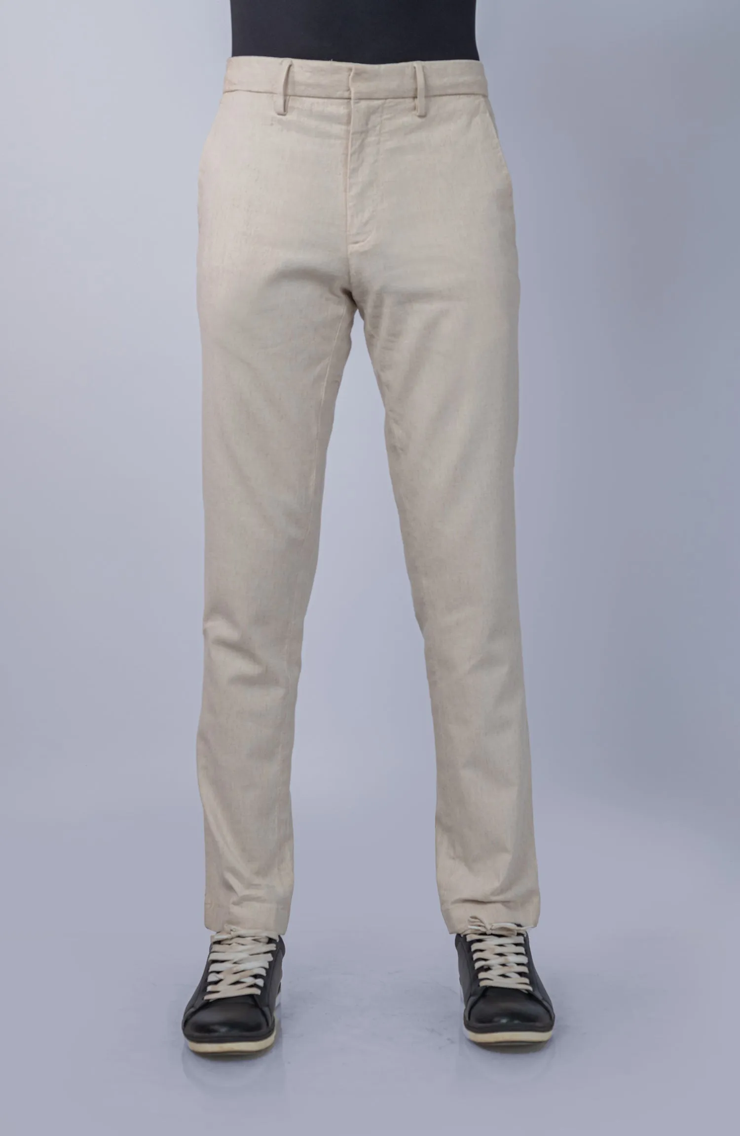 Linen Stretch Chino - Beige