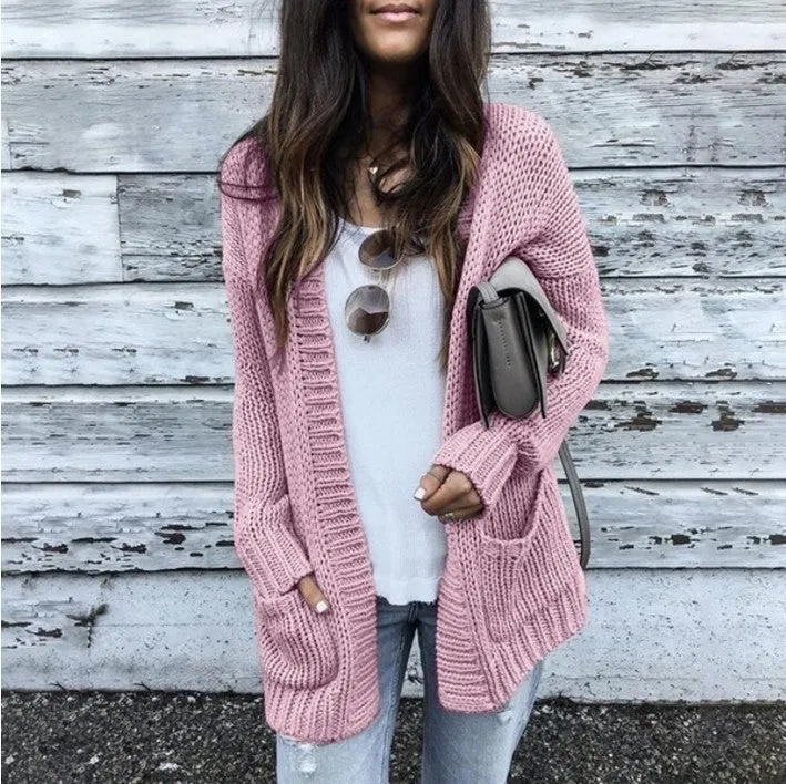 Long Sleeve Cardigan Sweater