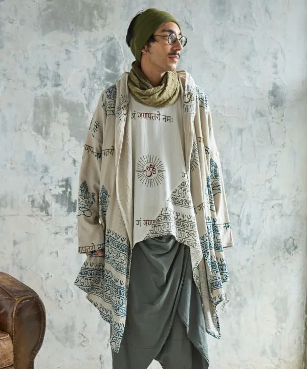 Mantra Tiered Versatile Hoodie Cardigan