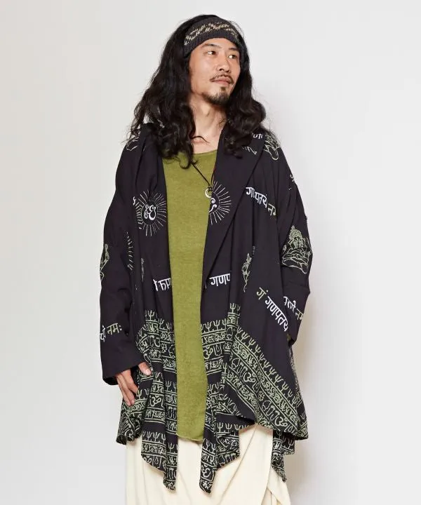 Mantra Tiered Versatile Hoodie Cardigan