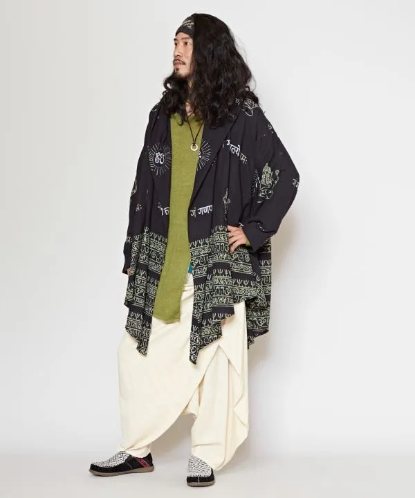 Mantra Tiered Versatile Hoodie Cardigan