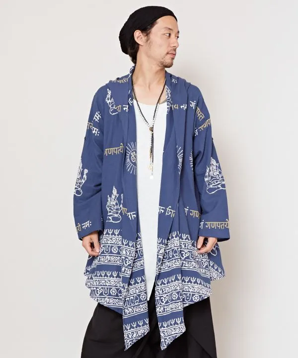 Mantra Tiered Versatile Hoodie Cardigan