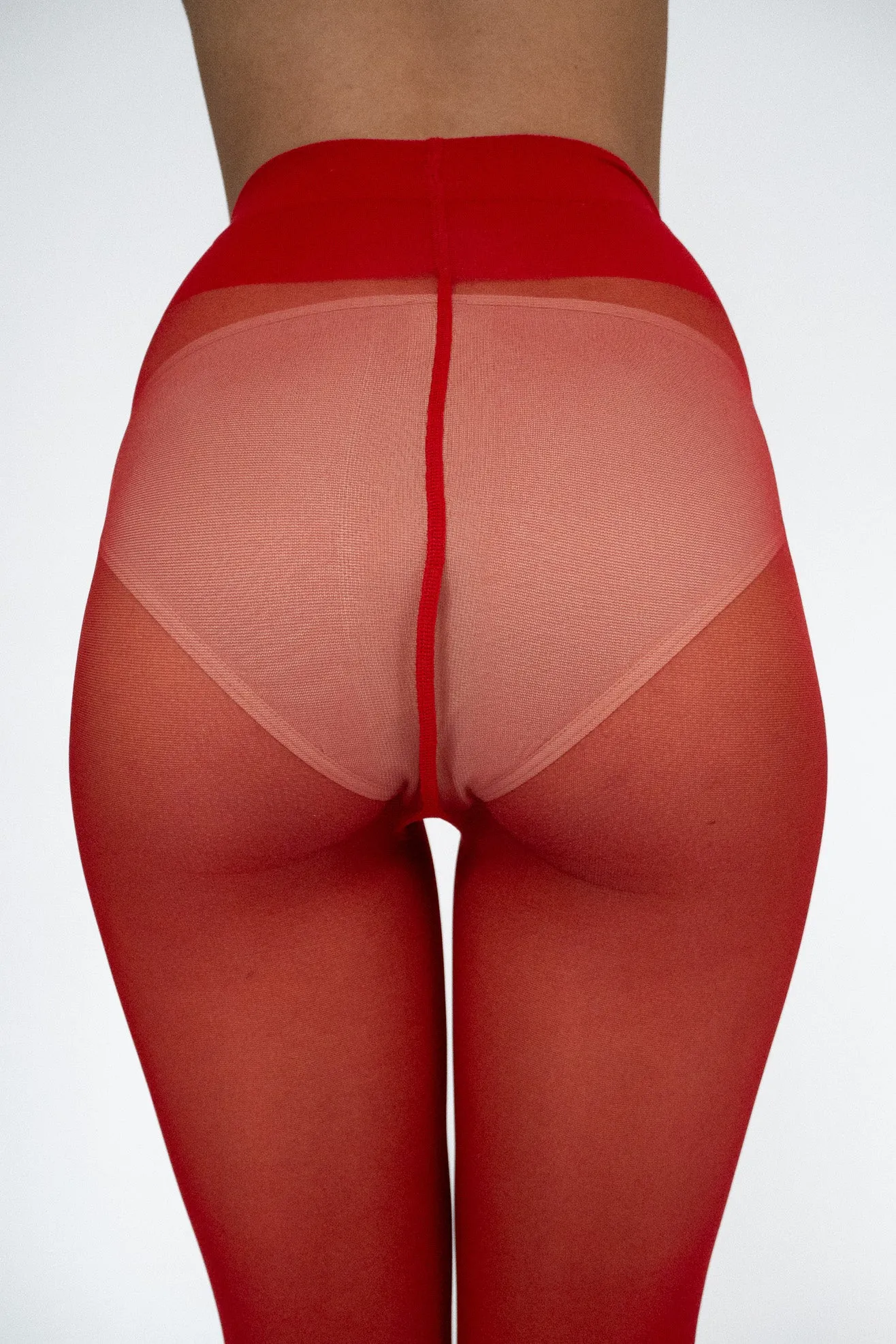 MARIA LA ROSA, Silky Tights, Red