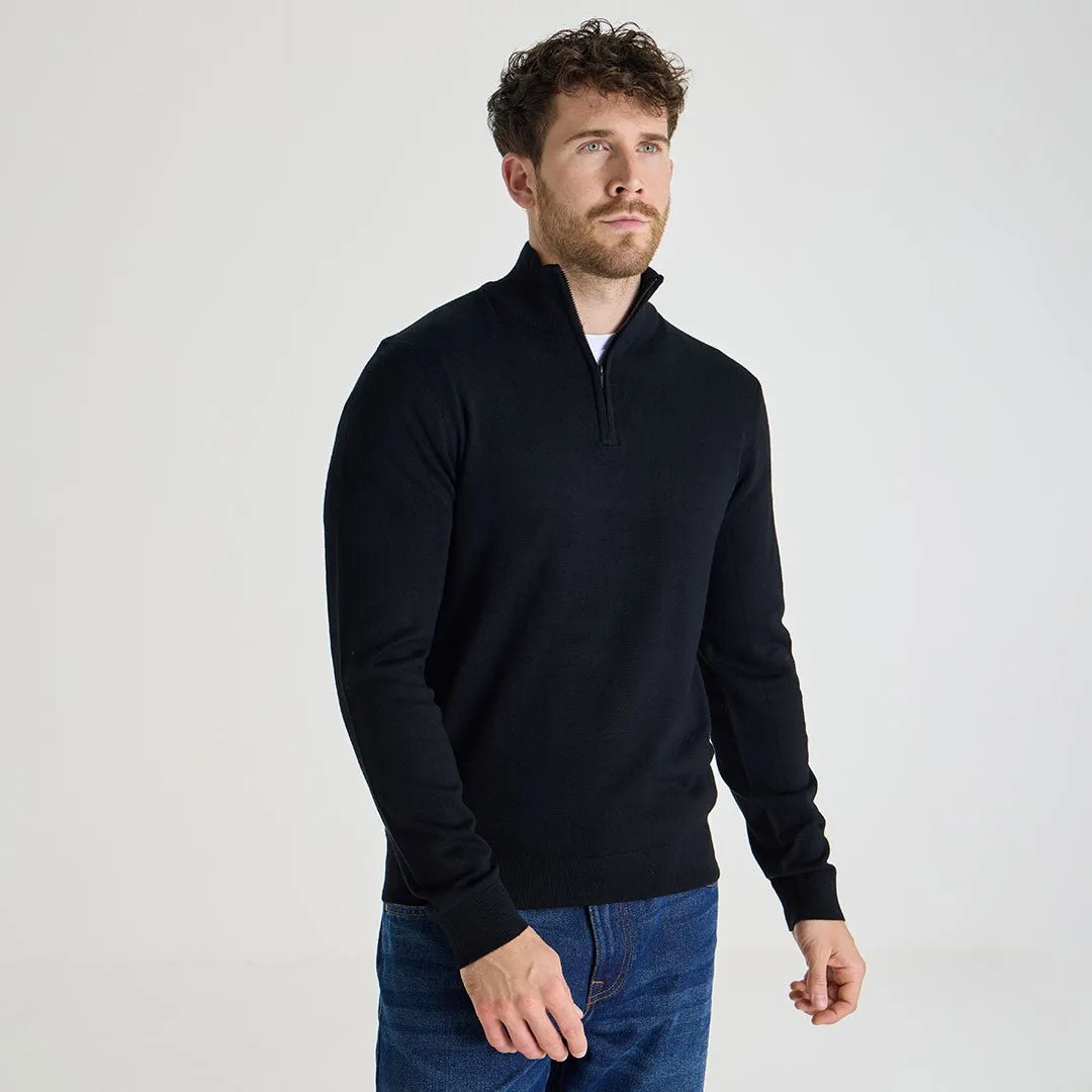 Mens 1/4 Zip Jumper